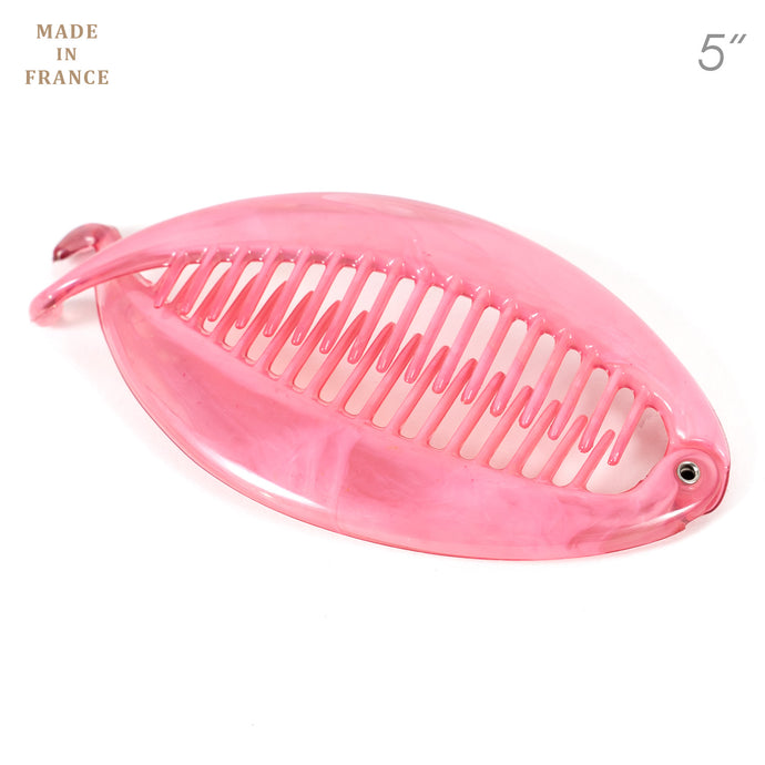 Pink Color Plastic Banana Clip