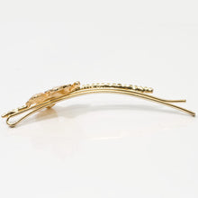 Load image into Gallery viewer, Swarovski Bobby Pin Rhinestones with Painted Flower - 1 piece