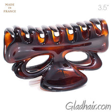 Load image into Gallery viewer, French Medium Tortoise Plastic Maxi Fashion Hair Claw