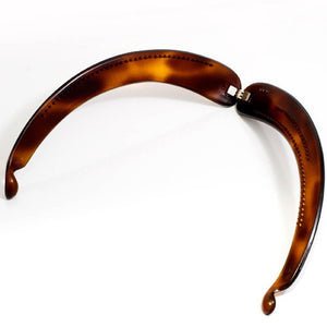 Extra Large Classic Twist Banana Clip with Metal Hinge
