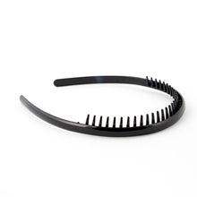 Load image into Gallery viewer, Unisex Plastic Black Hair Band