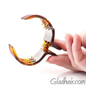 Medium Claw Clip Tortoise with Covered Spring