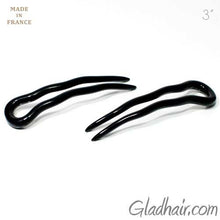 Load image into Gallery viewer, French Small Crink Hair Pins - Pair