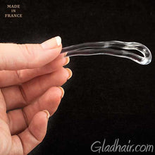 Load image into Gallery viewer, Small French Crink Clear Hair Pins - Pair