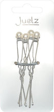 Load image into Gallery viewer, Single Pearl Hairpins - Card of 4