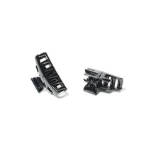 Load image into Gallery viewer, Small Unisex Black Solid Hair Claws - Pair