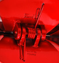 Load image into Gallery viewer, Metallic Red Color Hexagon Hair Claw