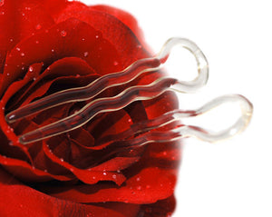Large Crink Hair Pins - Pair