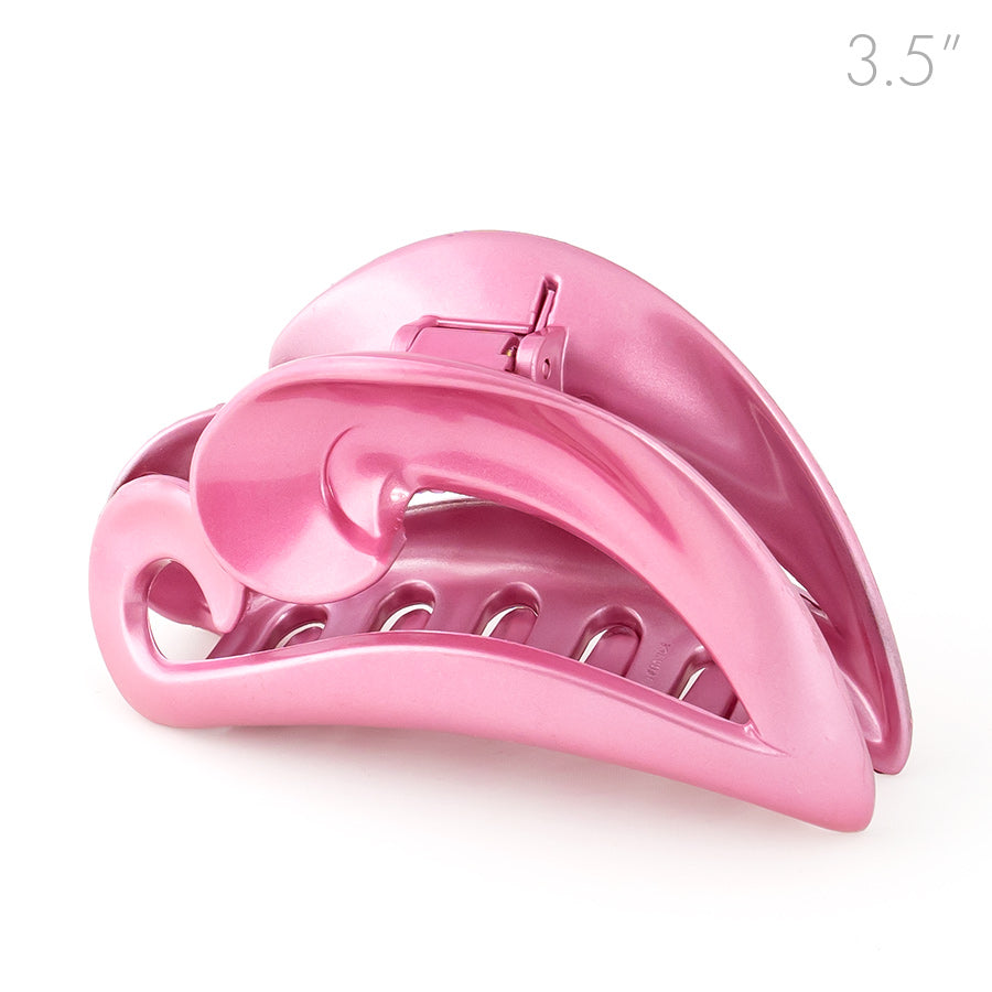 French Pearlized Color Wave Hair Claw