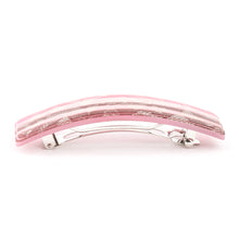 Load image into Gallery viewer, French Pink Color Barrette with Lace Design