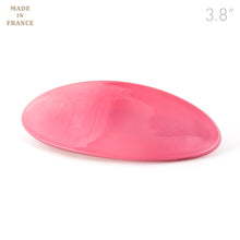 Load image into Gallery viewer, French Pearl Pink Color Oval Barrette