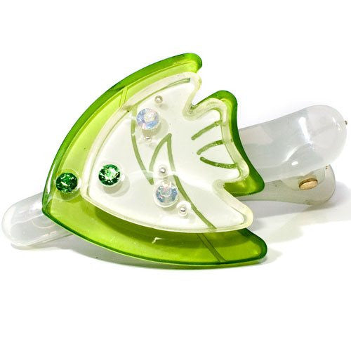 Acrylic Fish Shaped Beak Clip - 1piece