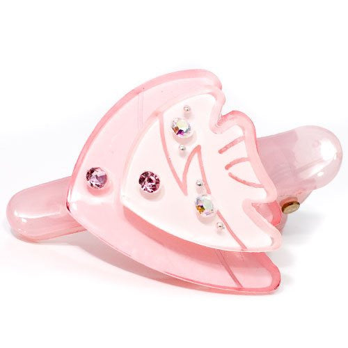 Acrylic Fish Shaped Beak Clip - 1piece