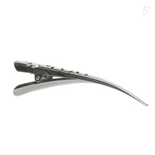 Load image into Gallery viewer, Large Chrome Color Metal Cut Out Beak Clip - Pair