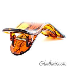 Load image into Gallery viewer, Large Wide Wave Beak Salon Clip
