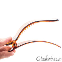 Load image into Gallery viewer, Large Wide Wave Beak Salon Clip