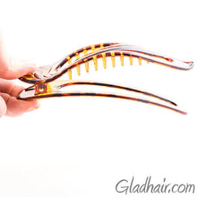 Load image into Gallery viewer, Large Wide Wave Beak Salon Clip