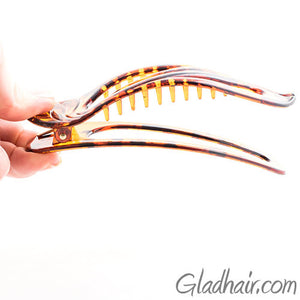 Large Wide Wave Beak Salon Clip