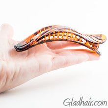 Load image into Gallery viewer, Large Wide Wave Beak Salon Clip