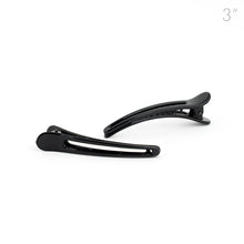 Load image into Gallery viewer, Medium Black Plastic Alligator Clip - Pair