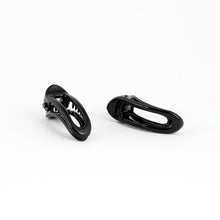 Load image into Gallery viewer, Small Black Plastic Alligator Clip - Pair