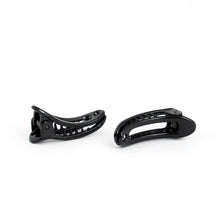 Load image into Gallery viewer, Small Black Plastic Alligator Clip - Pair