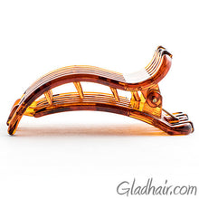 Load image into Gallery viewer, Tortoise Salon Duck Style Plastic Hair Claw