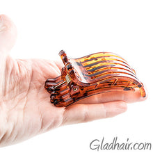 Load image into Gallery viewer, Tortoise Salon Duck Style Plastic Hair Claw