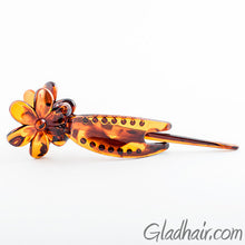 Load image into Gallery viewer, Tortoise Plastic Stick Beak Clip