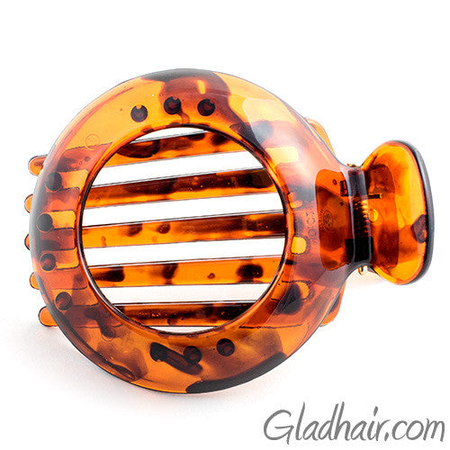 Small Tortoise Plastic Open Circle Clamp