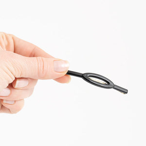 Medium Side Hair Clip Pin Oval Style - Pair