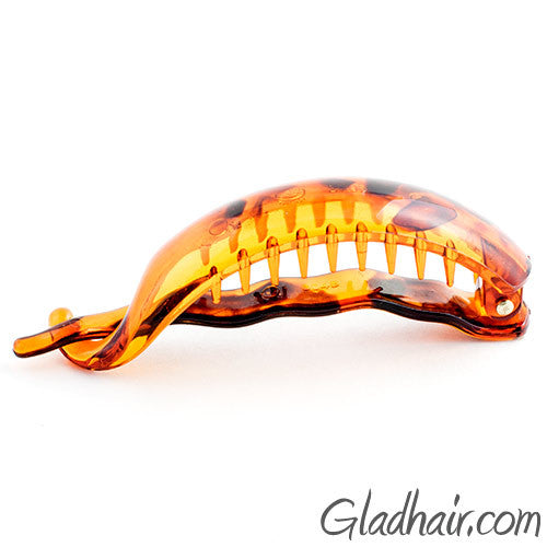 Tortoise Plastic Banana Fish Clip