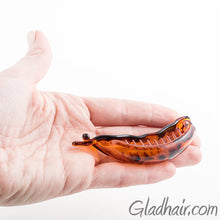 Load image into Gallery viewer, Tortoise Plastic Banana Fish Clip