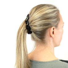 Load image into Gallery viewer, Black Smooth Braid Style Plastic Banana Clip