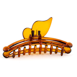 Medium Butterfly Tortoise Slim Hair Claw