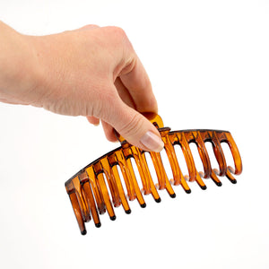 Large Sausage Shape Plastic Hair Claw