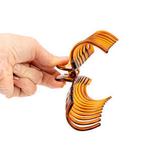 Large Sausage Shape Plastic Hair Claw