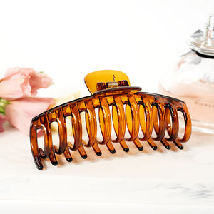 Large Sausage Shape Plastic Hair Claw