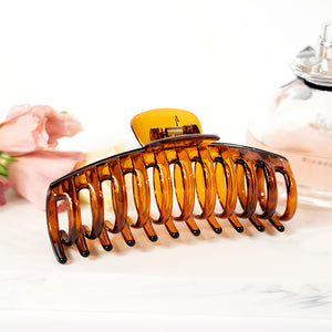 Large Sausage Shape Plastic Hair Claw