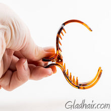 Load image into Gallery viewer, Tortoise Clincher With Spring for Pony Tail