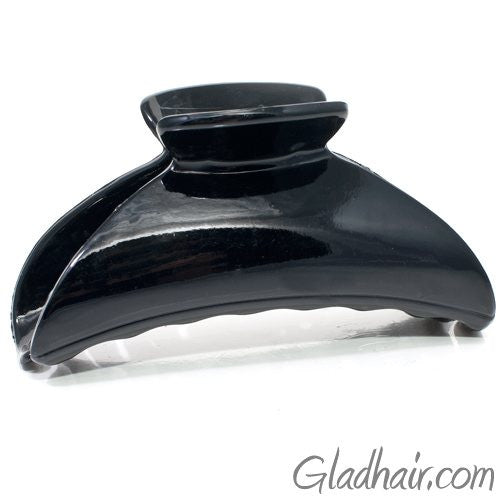 Black Plastic Hair Clamp