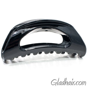 Black Plastic Hair Clamp