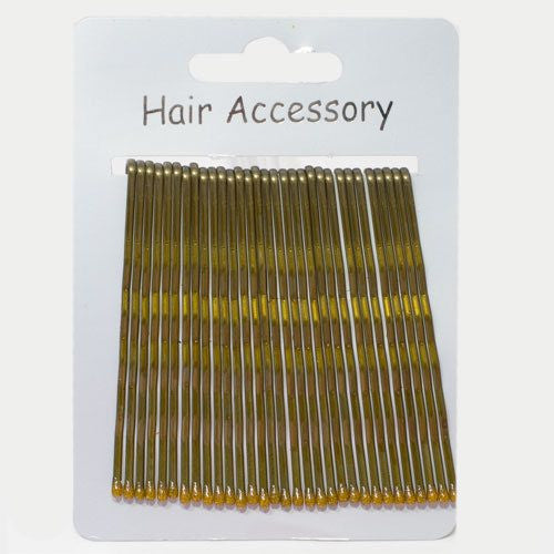 Blond Kirby Grips - Card of 30