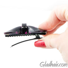 Load image into Gallery viewer, Bow Style Acrylic on Metal Beak Clip - Pair