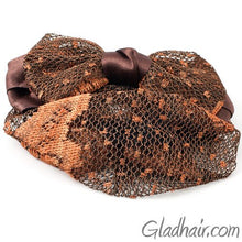 Load image into Gallery viewer, Bow Style Barrette with a Net