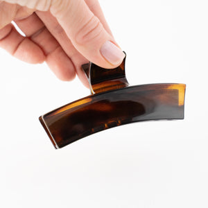 French Medium Tortoise Arch Hair Claw