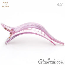 Load image into Gallery viewer, Pink Color Salon Beak Clip with Hump