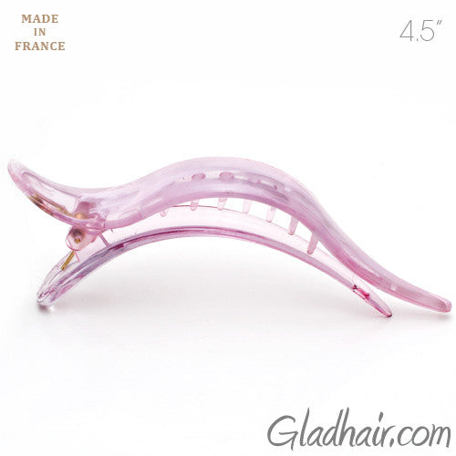 Pink Color Salon Beak Clip with Hump