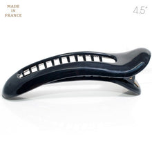 Load image into Gallery viewer, French  Large Open Oval Curved Fork Beak Plastic Salon Clip