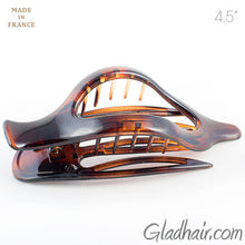 Load image into Gallery viewer, Oval Shaped Tortoise Shell Duck Beak Clip